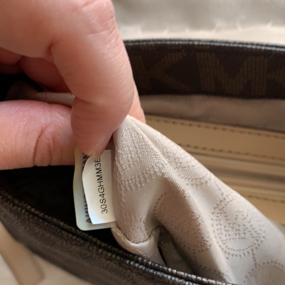 Michael Kors | brown MK Satchel Crossbody Bag - Picture 14 of 16